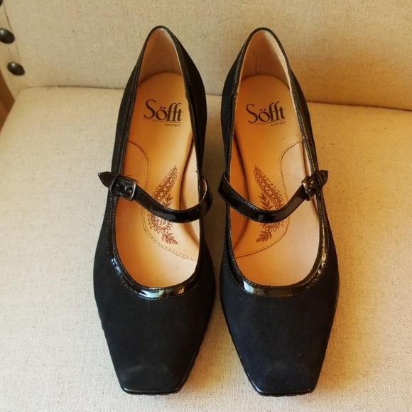 Sofft Shoes Sofft Womens Square Toe Mary Janes Poshmark